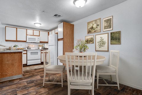 Dining and Kitchen at Maryland Villas Apartments, Las Vegas, Nevada